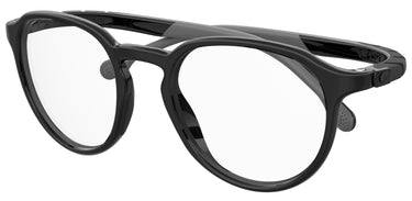 Youth Unisex Carrera Eyeglasses: Hyperfit 15 - Black SpecSMART Eye Clinic (Diagonal View)
